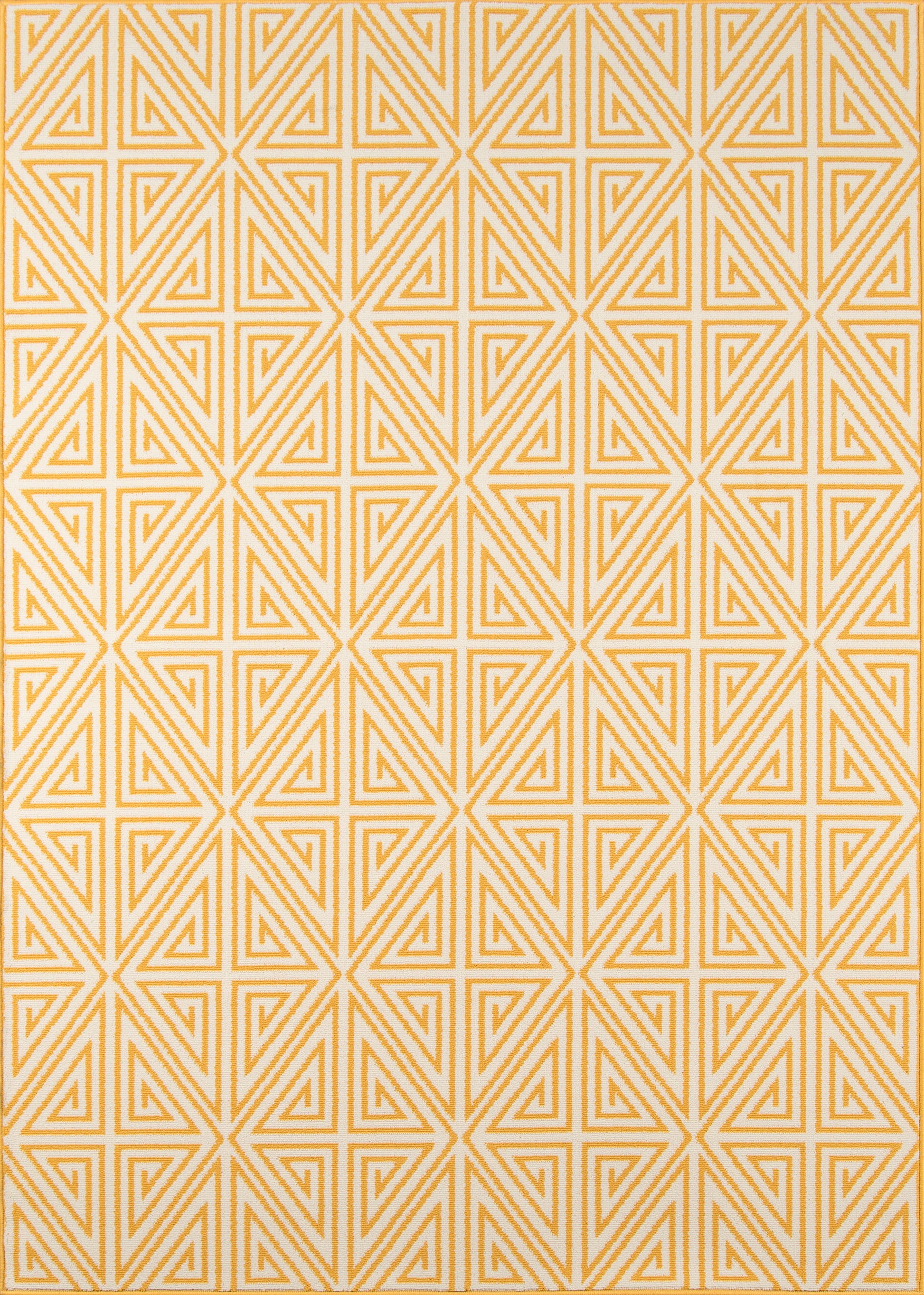 Momeni Baja  Yellow  Contemporary