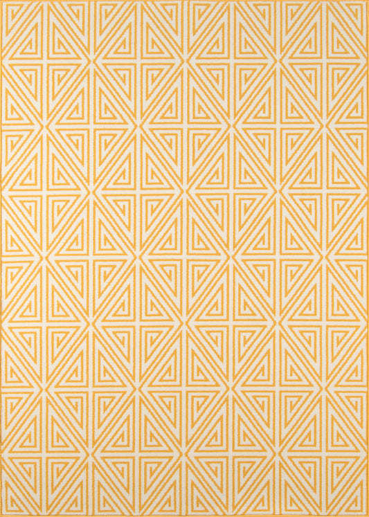 Momeni Baja  Yellow  Contemporary