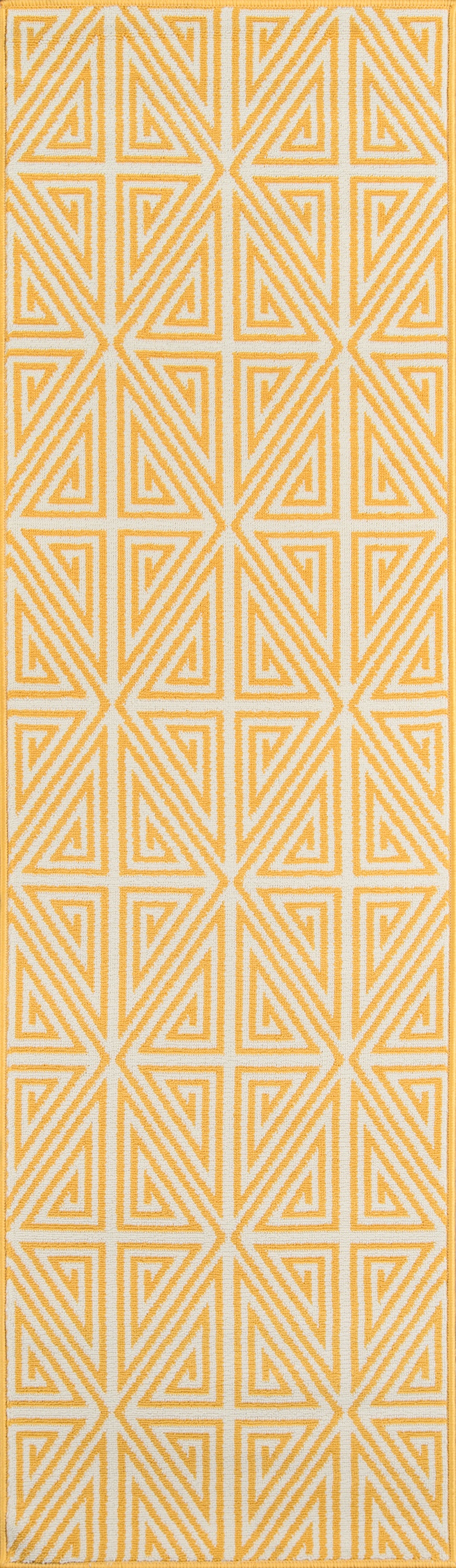 Momeni Baja  Yellow  Contemporary