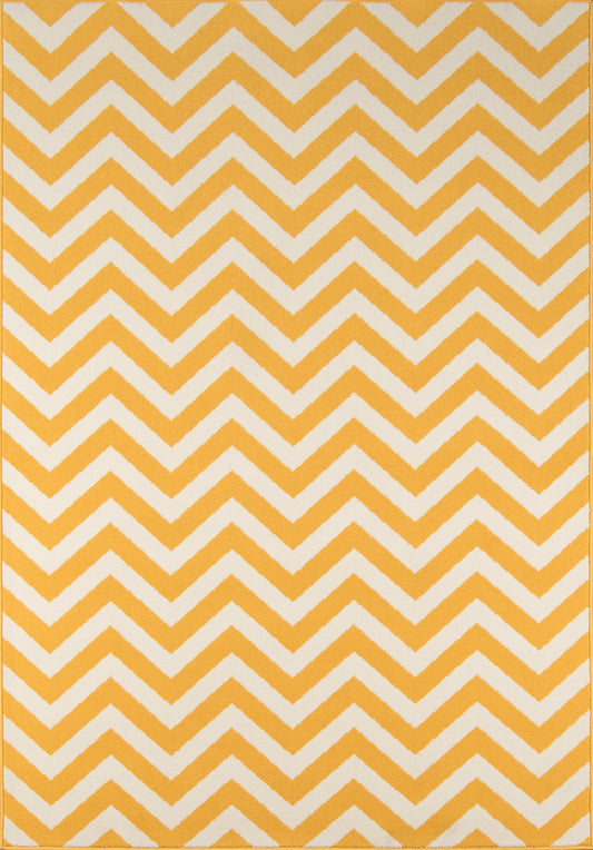 Momeni Baja  Yellow  Contemporary