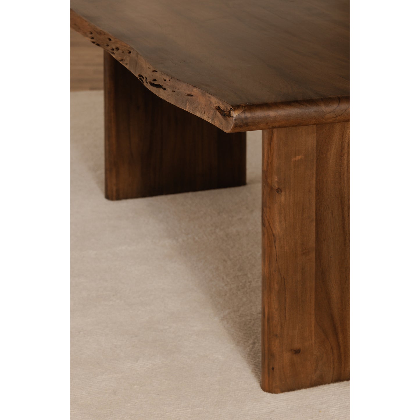 Moes Home Dining Tables LILA Brown Contemporary Furniture Rug