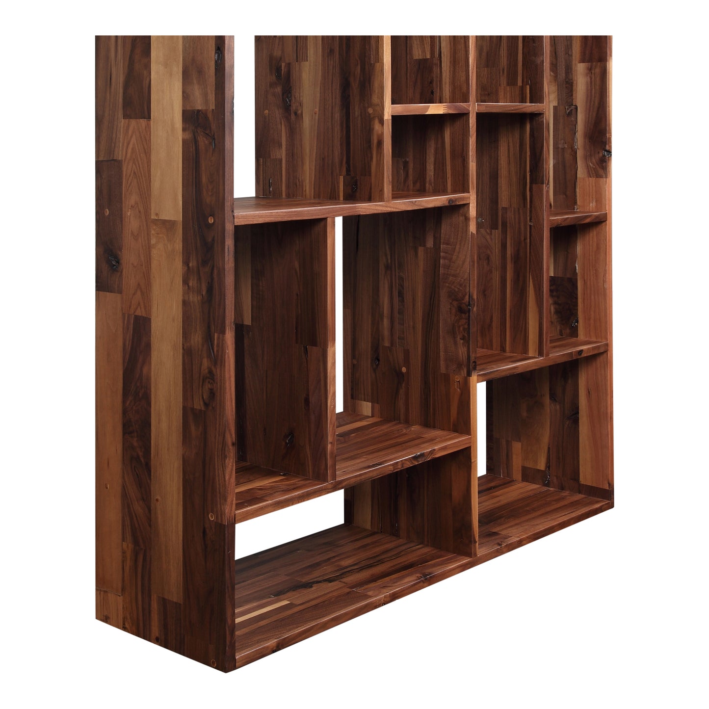 Moes Home Bookshelves Redemption Brown Modern Furniture