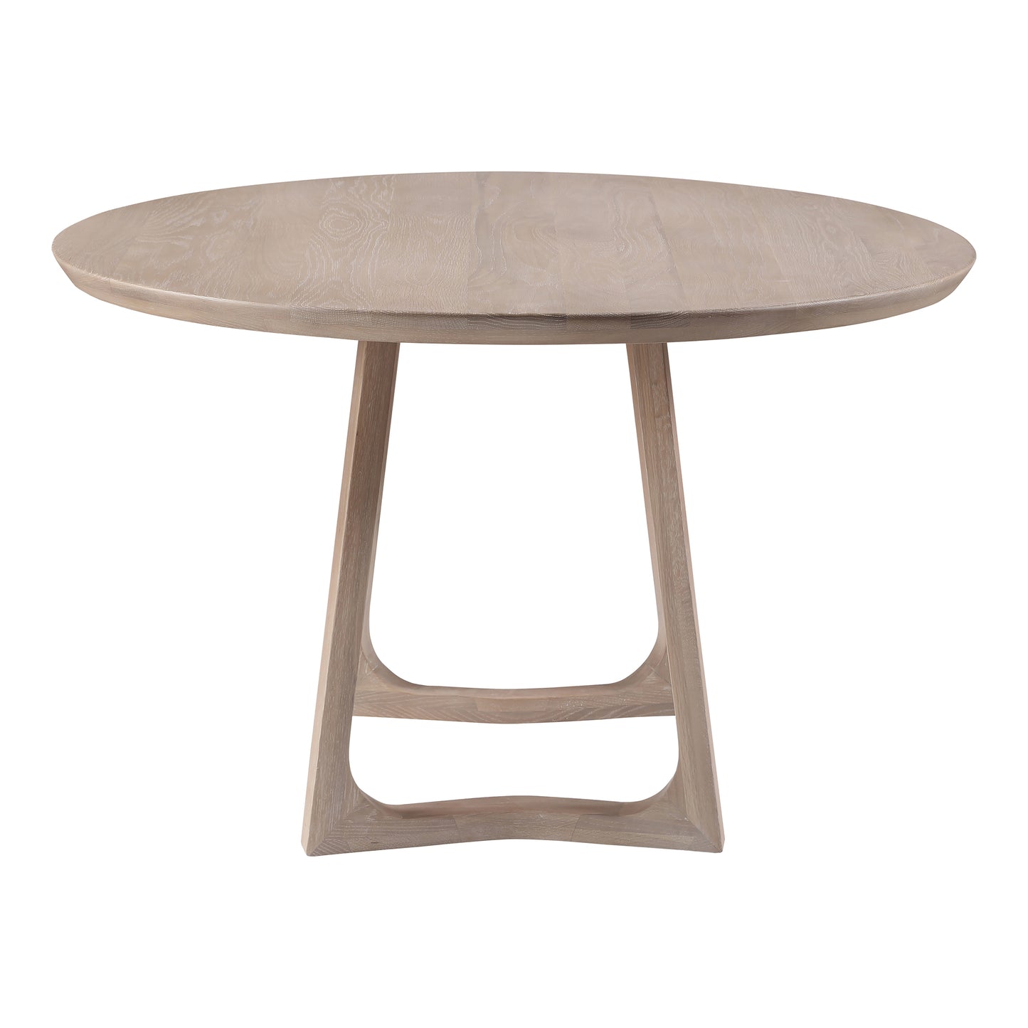 Moes Home Dining Tables Silas White Mid-Century Modern Furniture