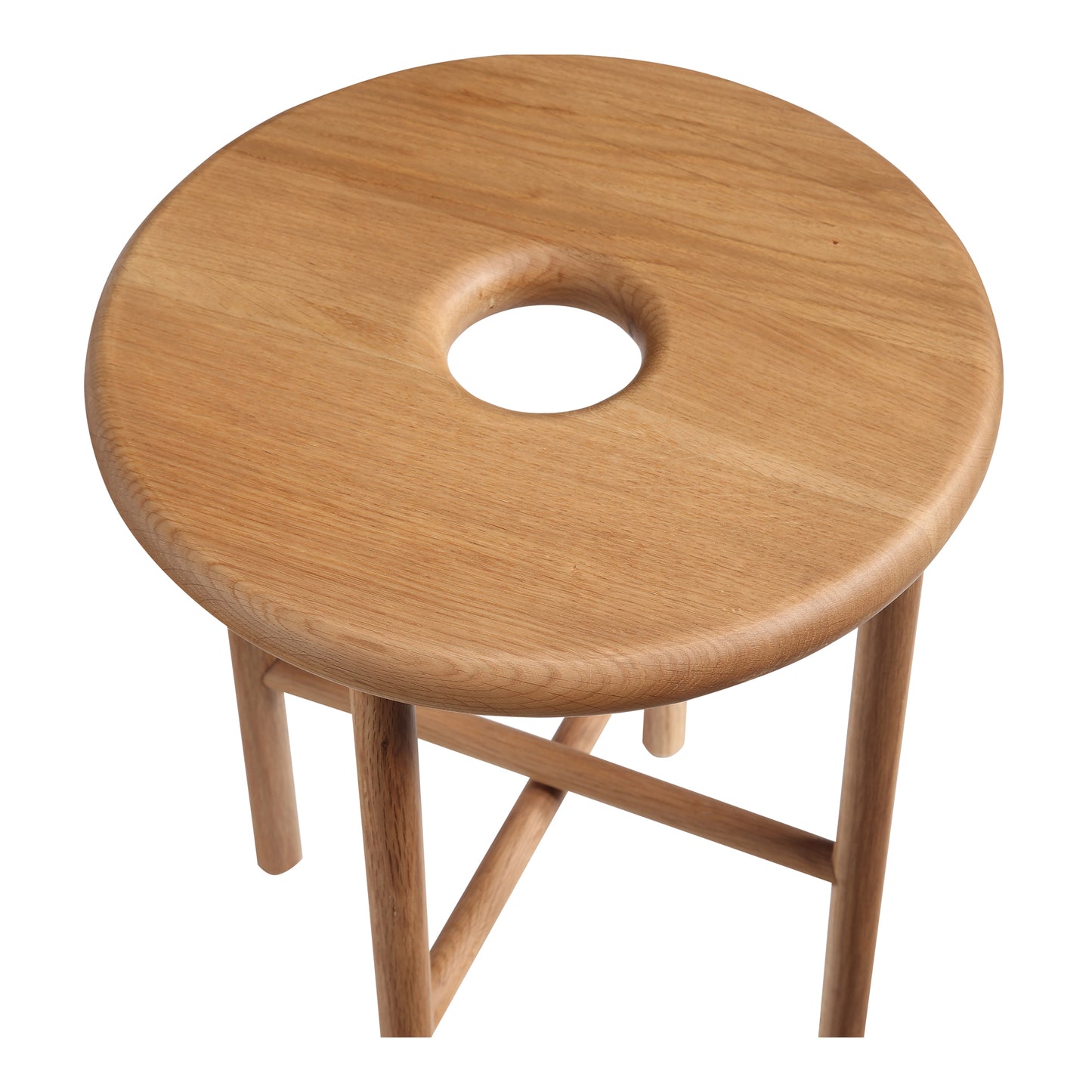 Moes Home Stools Namba Natural Contemporary Furniture