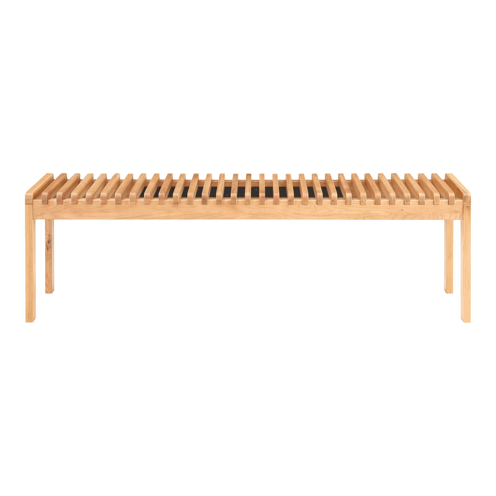 Moes Home Benches Rohe Natural Mid-Century Modern Furniture