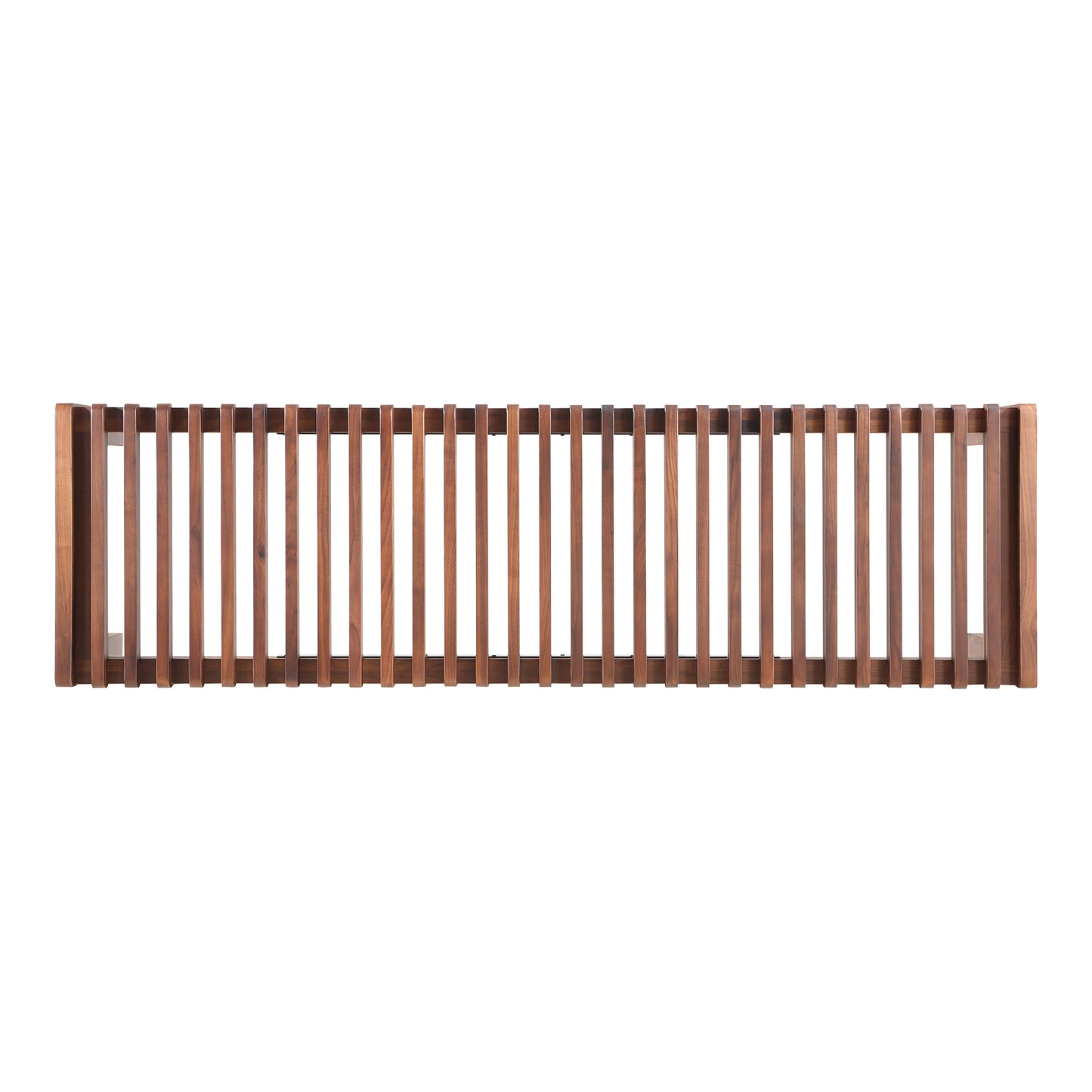 Moes Home Benches Rohe Brown Mid-Century Modern Furniture