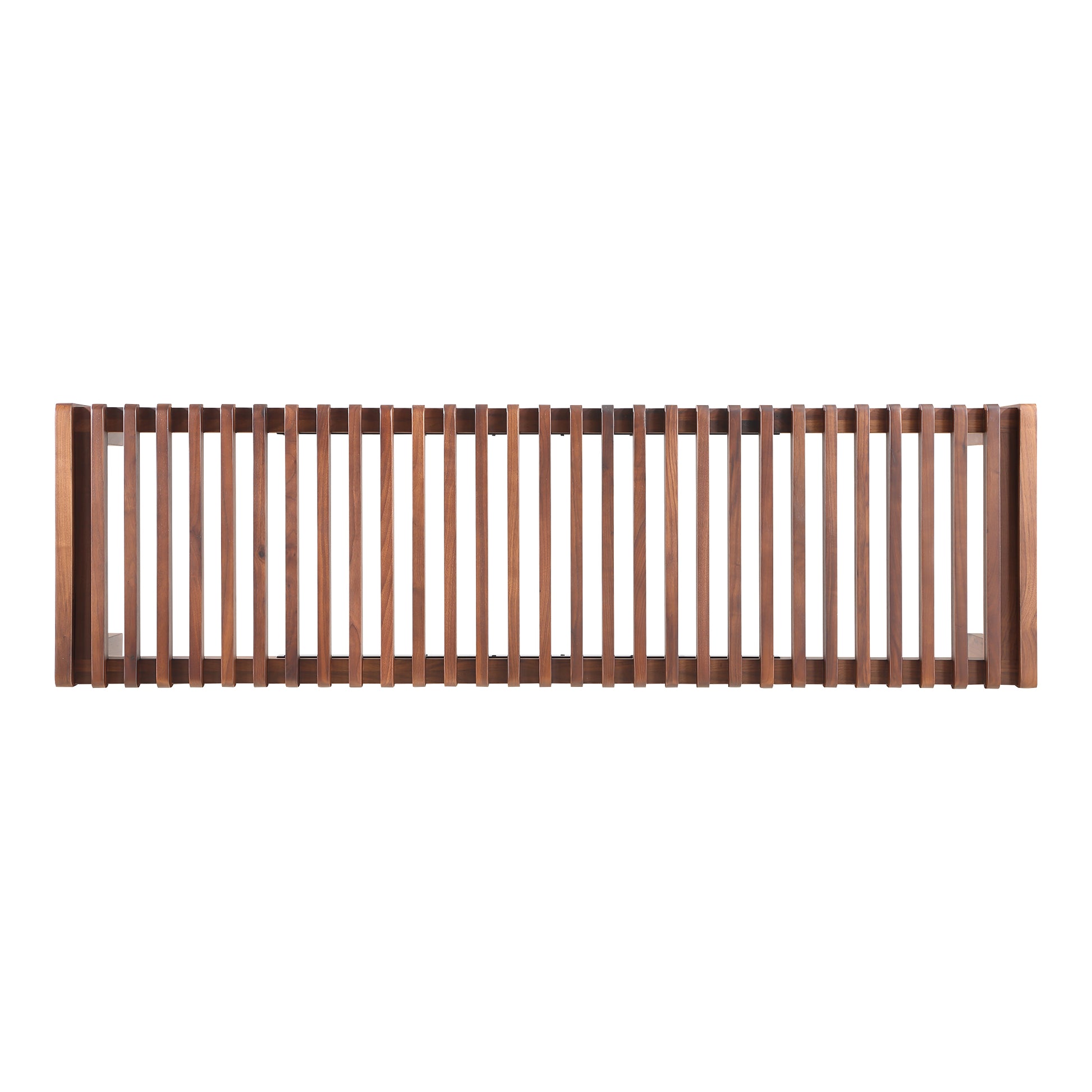 Moes Home Benches Rohe Brown Mid-Century Modern Furniture