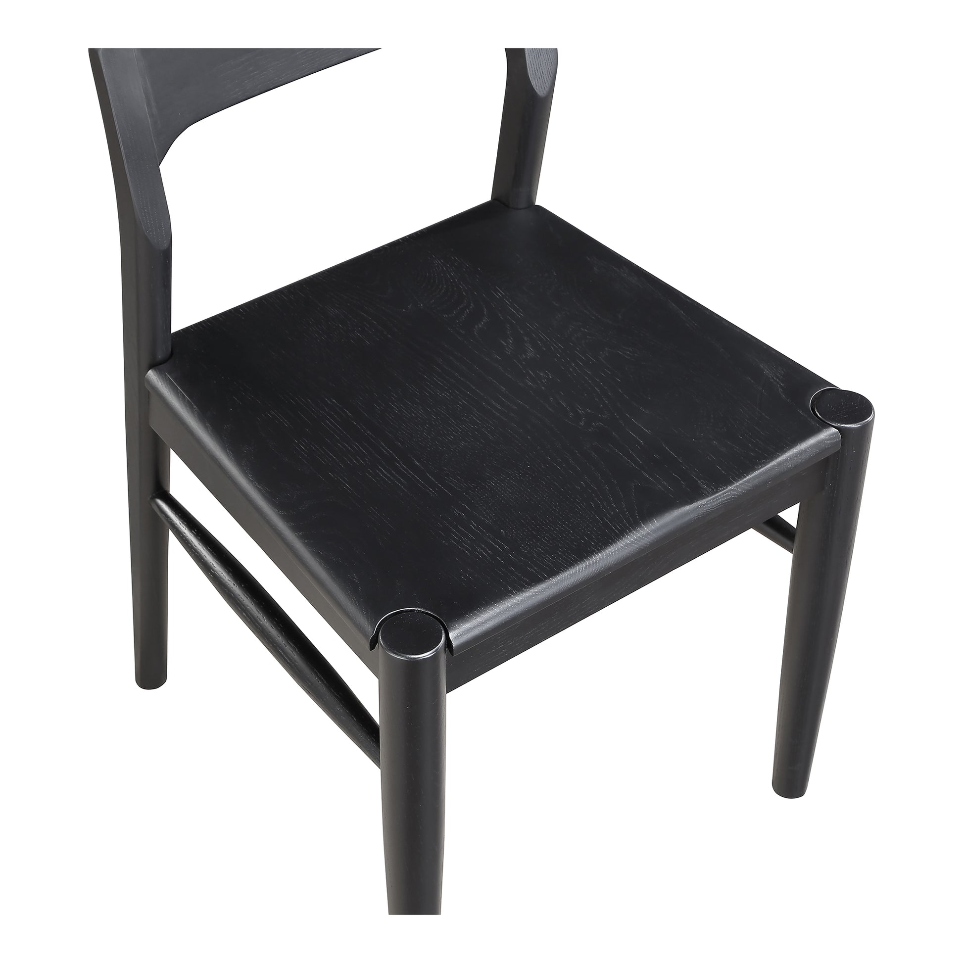 Moes Home Dining Chairs Owing Black Mid-Century Modern Furniture