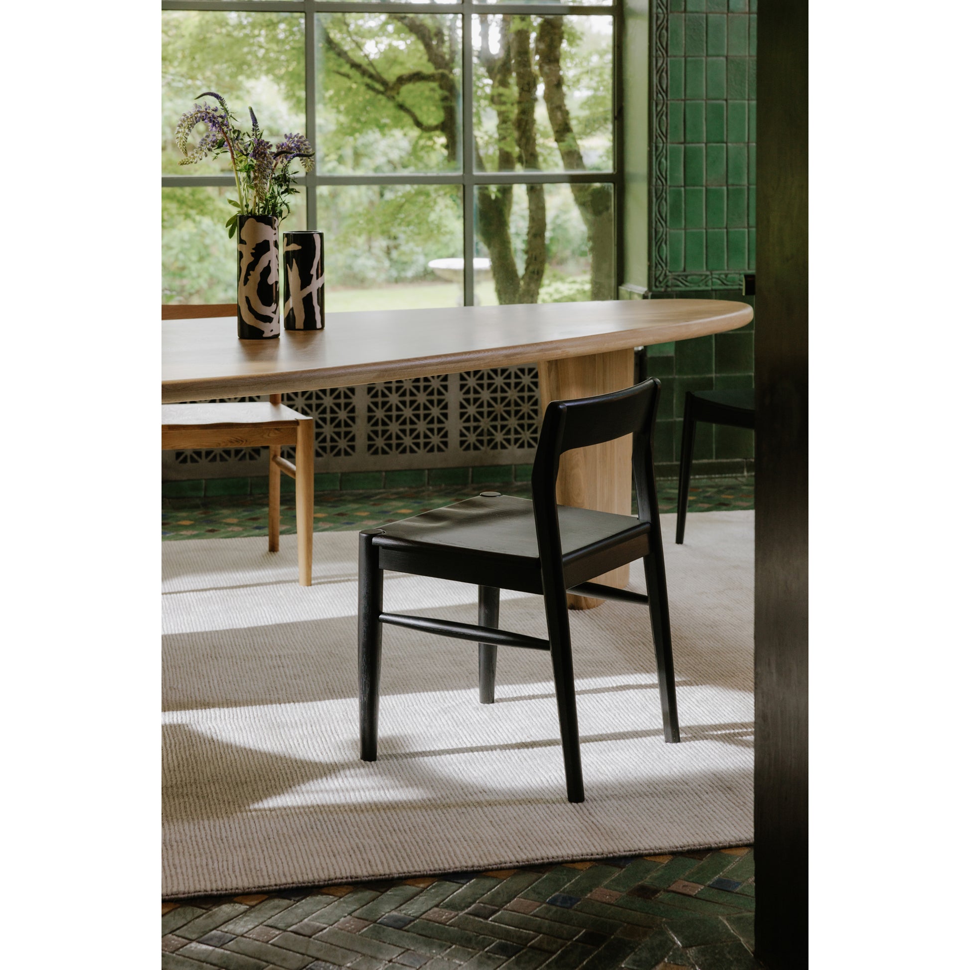 Moes Home Dining Chairs Owing Black Mid-Century Modern Furniture