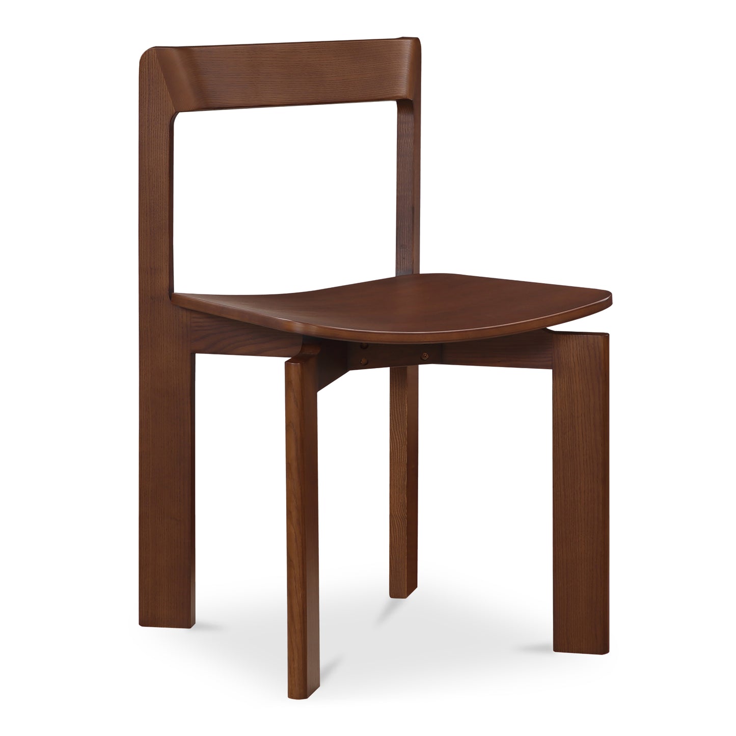 Moes Home Dining Chairs DAIFUKU Brown Modern Furniture