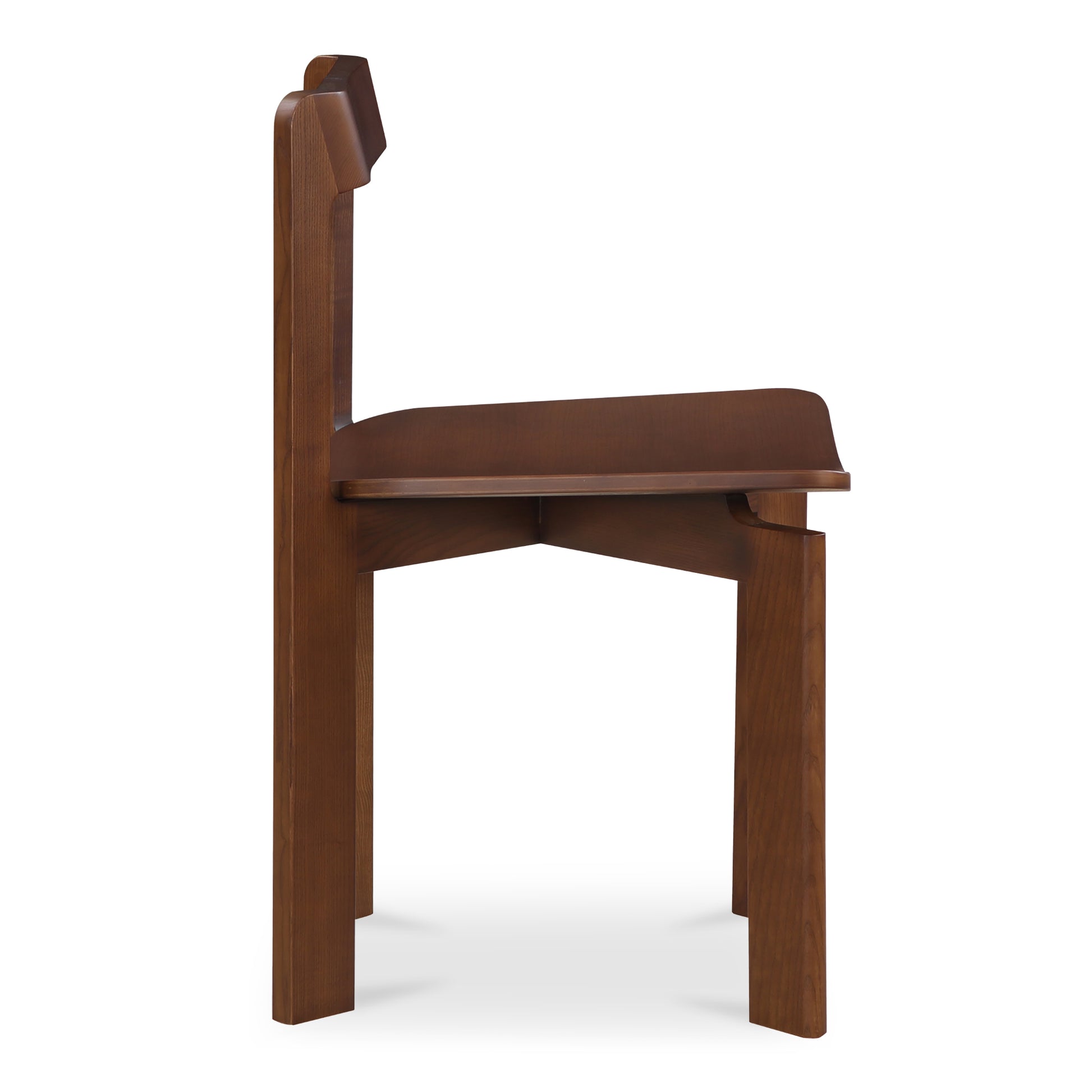 Moes Home Dining Chairs DAIFUKU Brown Modern Furniture