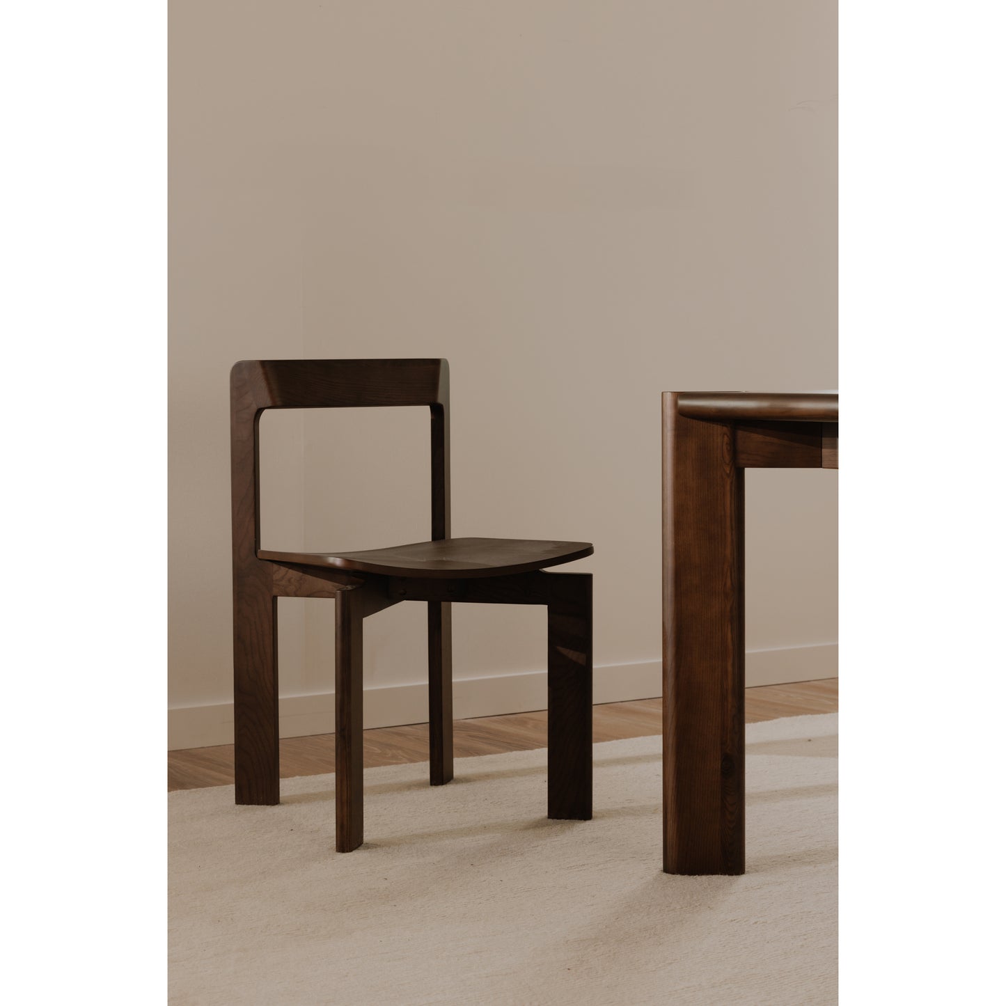 Moes Home Dining Chairs DAIFUKU Brown Modern Furniture