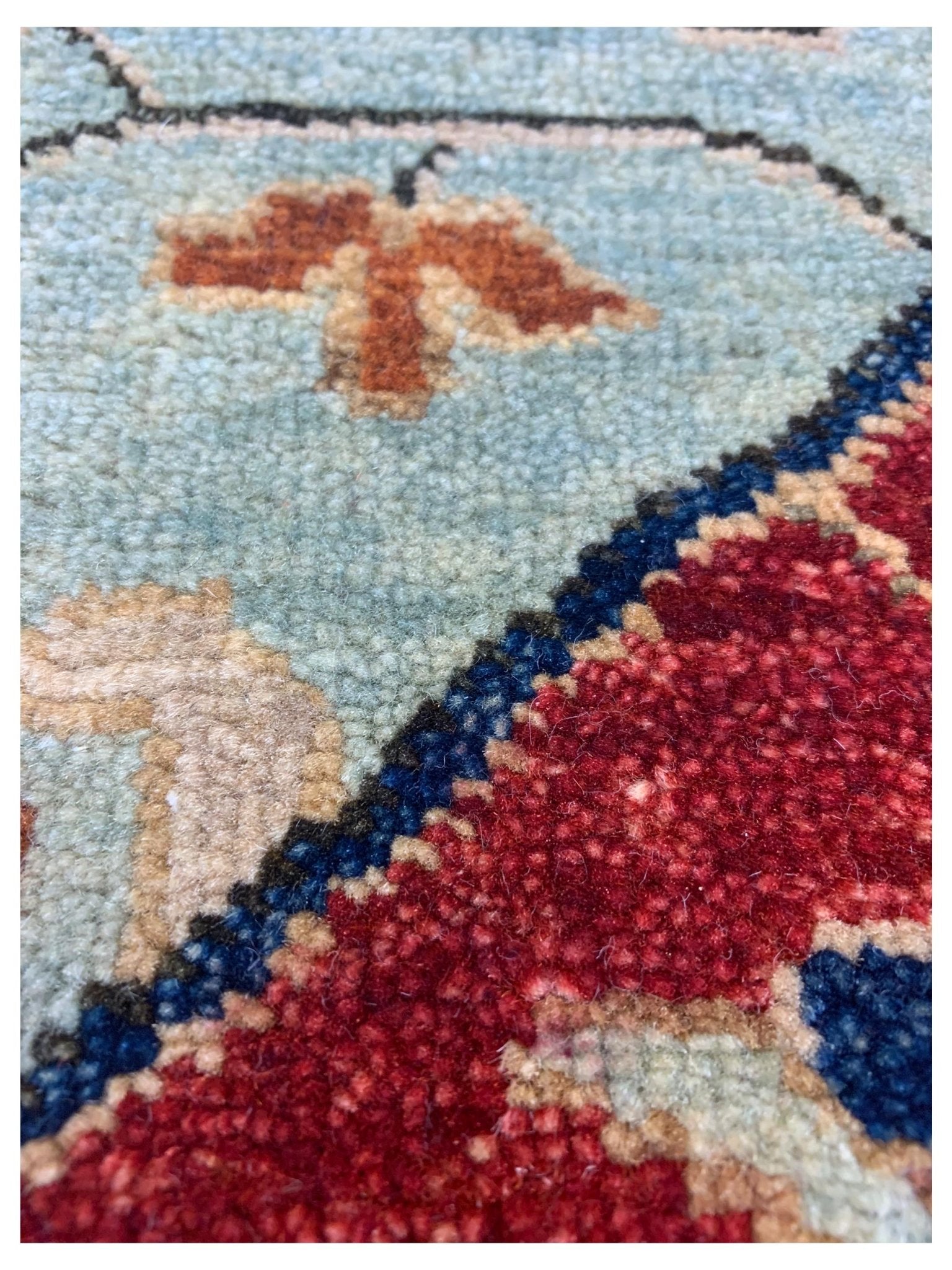 Artisan Anna Red Traditional Knotted Rug - Rugs - Artisan - Atlanta Designer Rugs