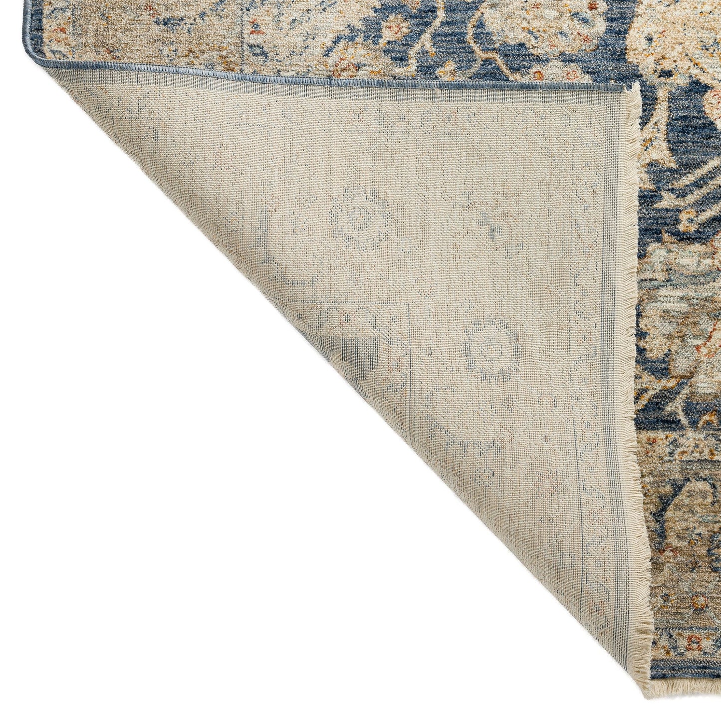 Dalyn Rugs Bergama BE8 Navy Traditional Power Woven Rug - Rugs - Dalyn Rugs - Atlanta Designer Rugs