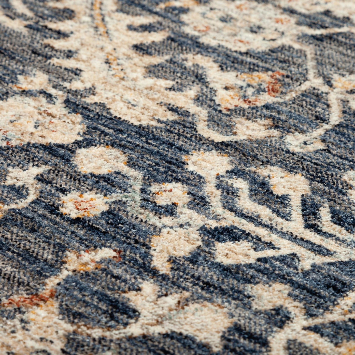 Dalyn Rugs Bergama BE8 Navy Traditional Power Woven Rug - Rugs - Dalyn Rugs - Atlanta Designer Rugs