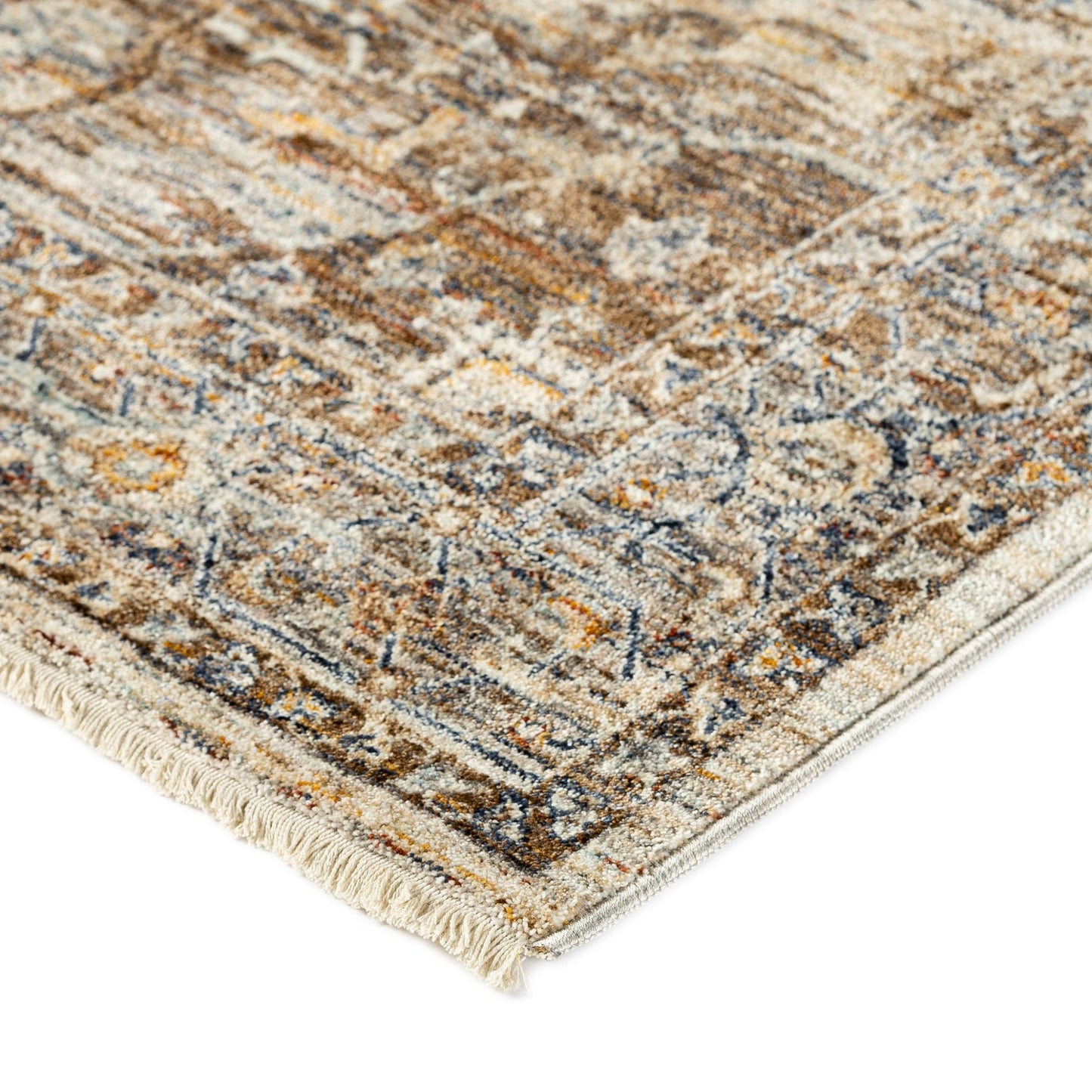 Dalyn Rugs Bergama BE9 Mocha Traditional Power Woven Rug - Rugs - Dalyn Rugs - Atlanta Designer Rugs