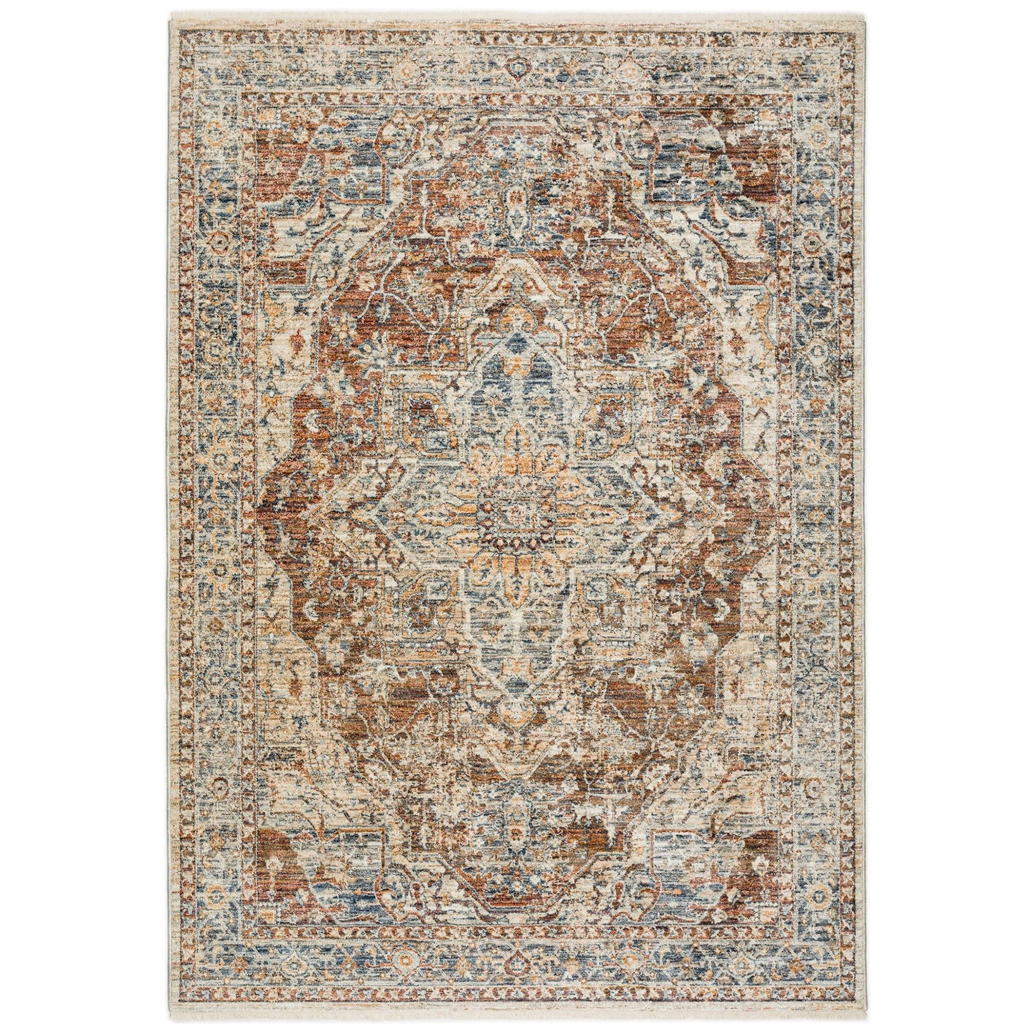 Dalyn Rugs Bergama BE9 Spice Traditional Power Woven Rug - Rugs - Dalyn Rugs - Atlanta Designer Rugs