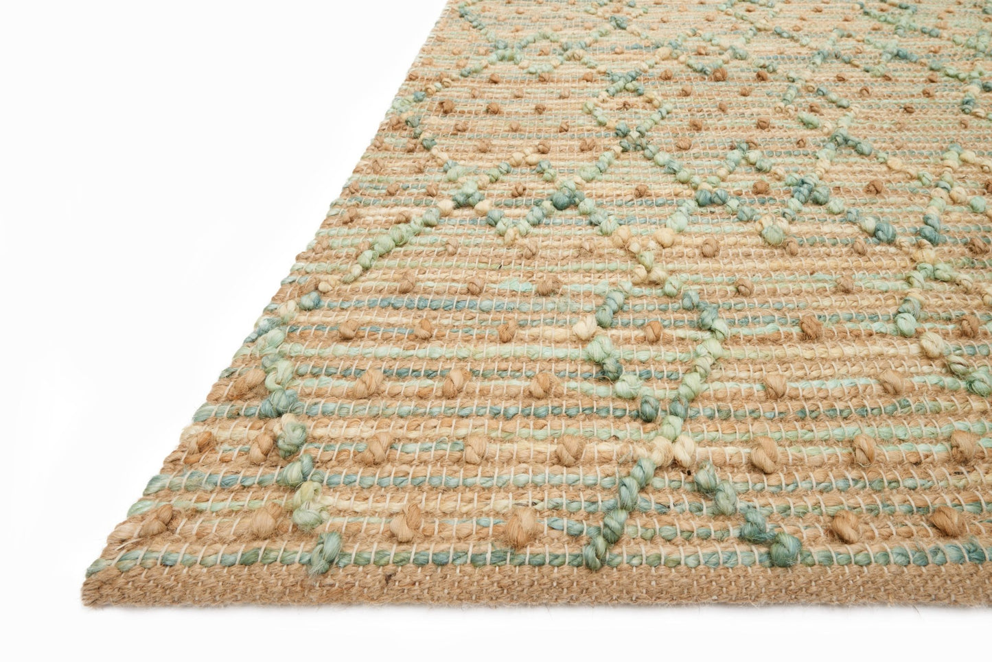 Loloi BEACON BU - 01 Sea Contemporary Hand Woven Rug - Rugs - Loloi - Atlanta Designer Rugs