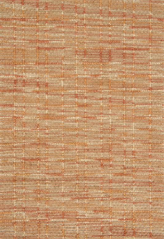 Loloi BEACON BU - 02 Tangerine Contemporary Hand Woven Rug - Rugs - Loloi - Atlanta Designer Rugs