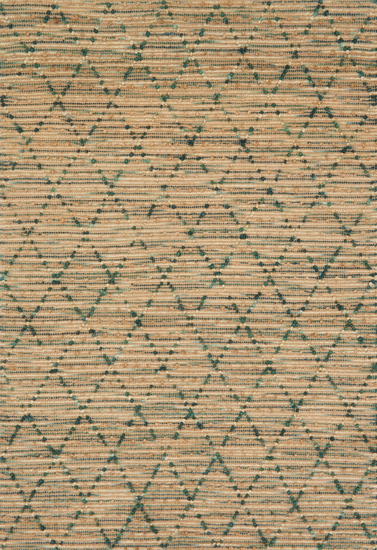 Loloi BEACON BU - 03 Aqua Contemporary Hand Woven Rug - Rugs - Loloi - Atlanta Designer Rugs