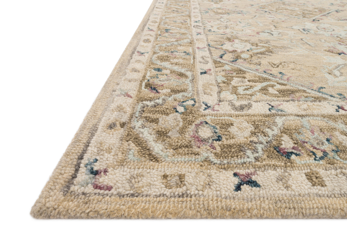 Loloi II Beatty BEA-02 Beige Ivory Traditional Hooked Rug