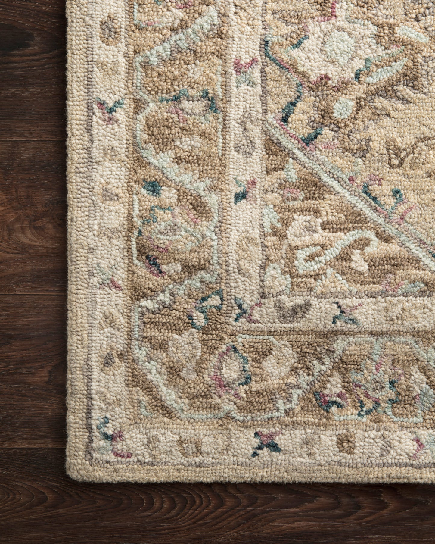 Loloi II Beatty BEA-02 Beige Ivory Traditional Hooked Rug