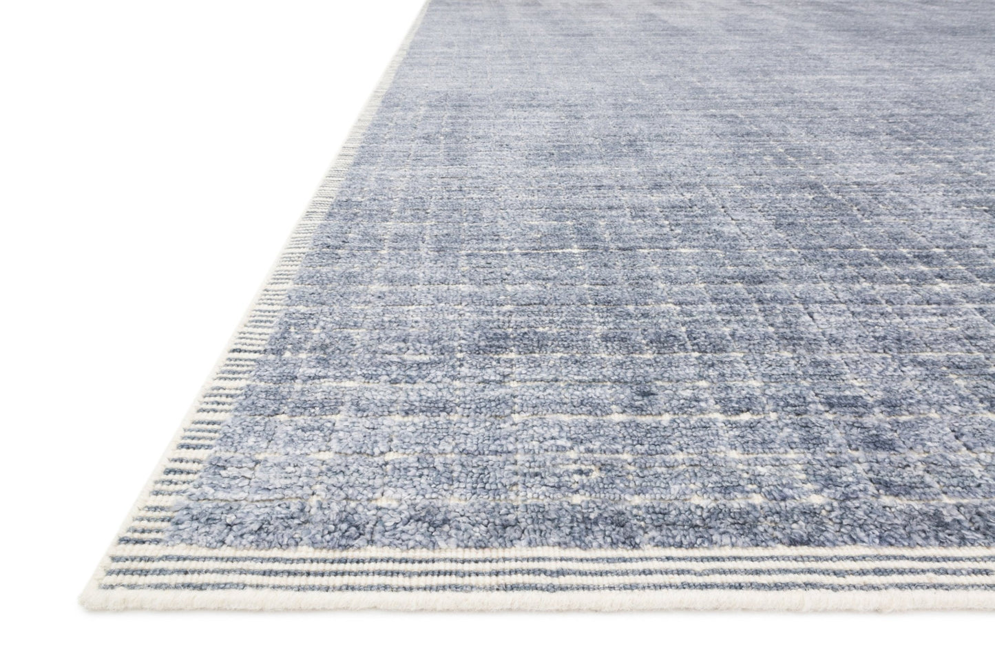 Loloi BEVERLY BEV - 01 Denim Contemporary Hand Loomed Rug - Rugs - Loloi - Atlanta Designer Rugs