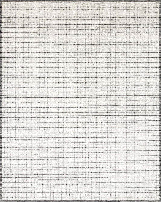 Loloi BEVERLY BEV - 01 Ivory Black Contemporary Hand Loomed Rug - Rugs - Loloi - Atlanta Designer Rugs