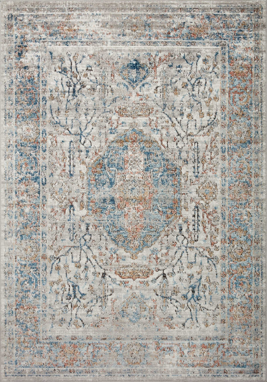 Loloi II Bianca BIA - 02 Stone Multi Contemporary Power Loomed Rug - Rugs - Loloi II - Atlanta Designer Rugs