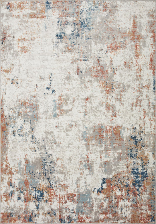 Loloi II Bianca BIA - 03 Ivory Multi Contemporary Power Loomed Rug - Rugs - Loloi II - Atlanta Designer Rugs