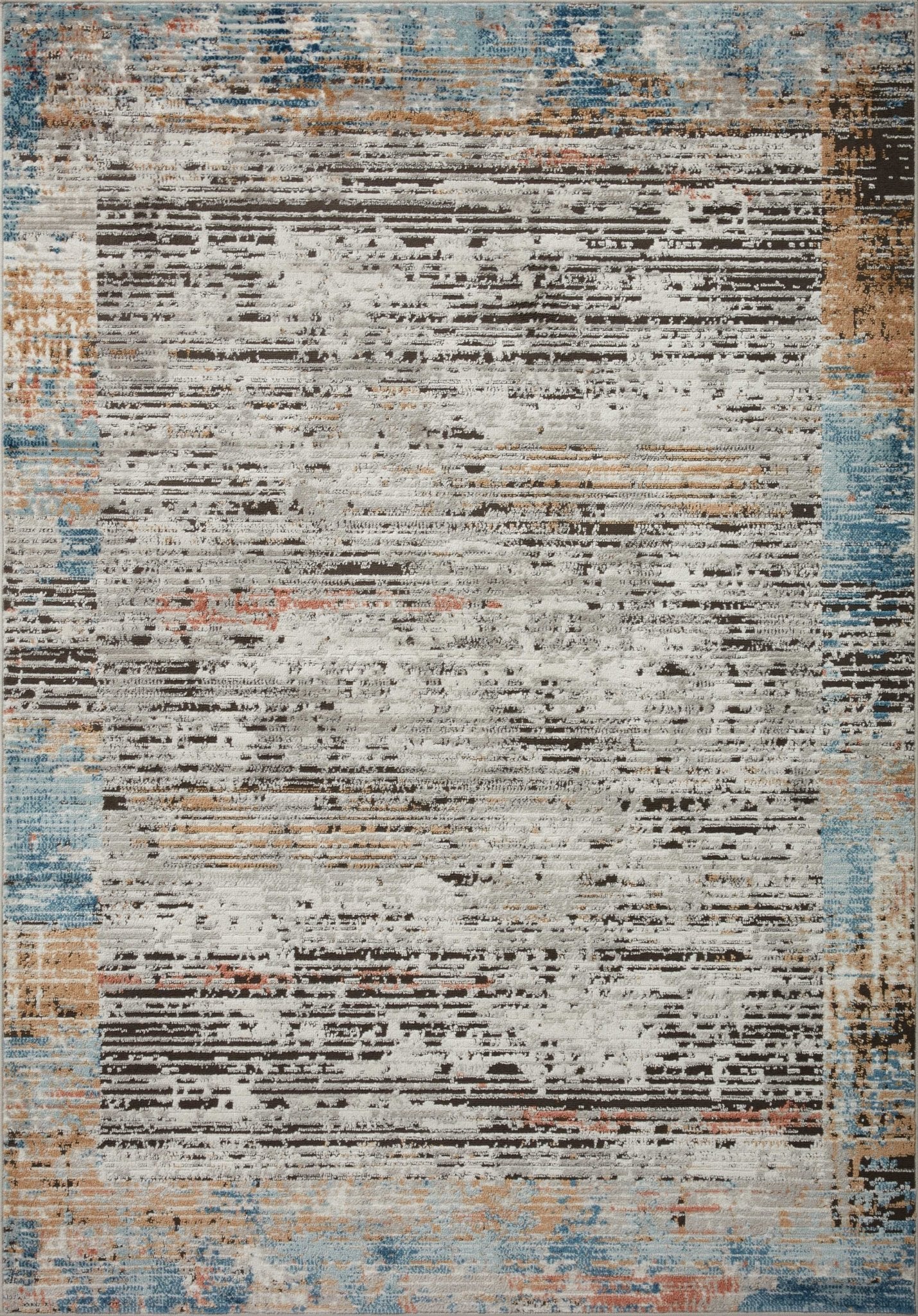 Loloi II Bianca BIA - 07 Ash Multi Contemporary Power Loomed Rug - Rugs - Loloi II - Atlanta Designer Rugs