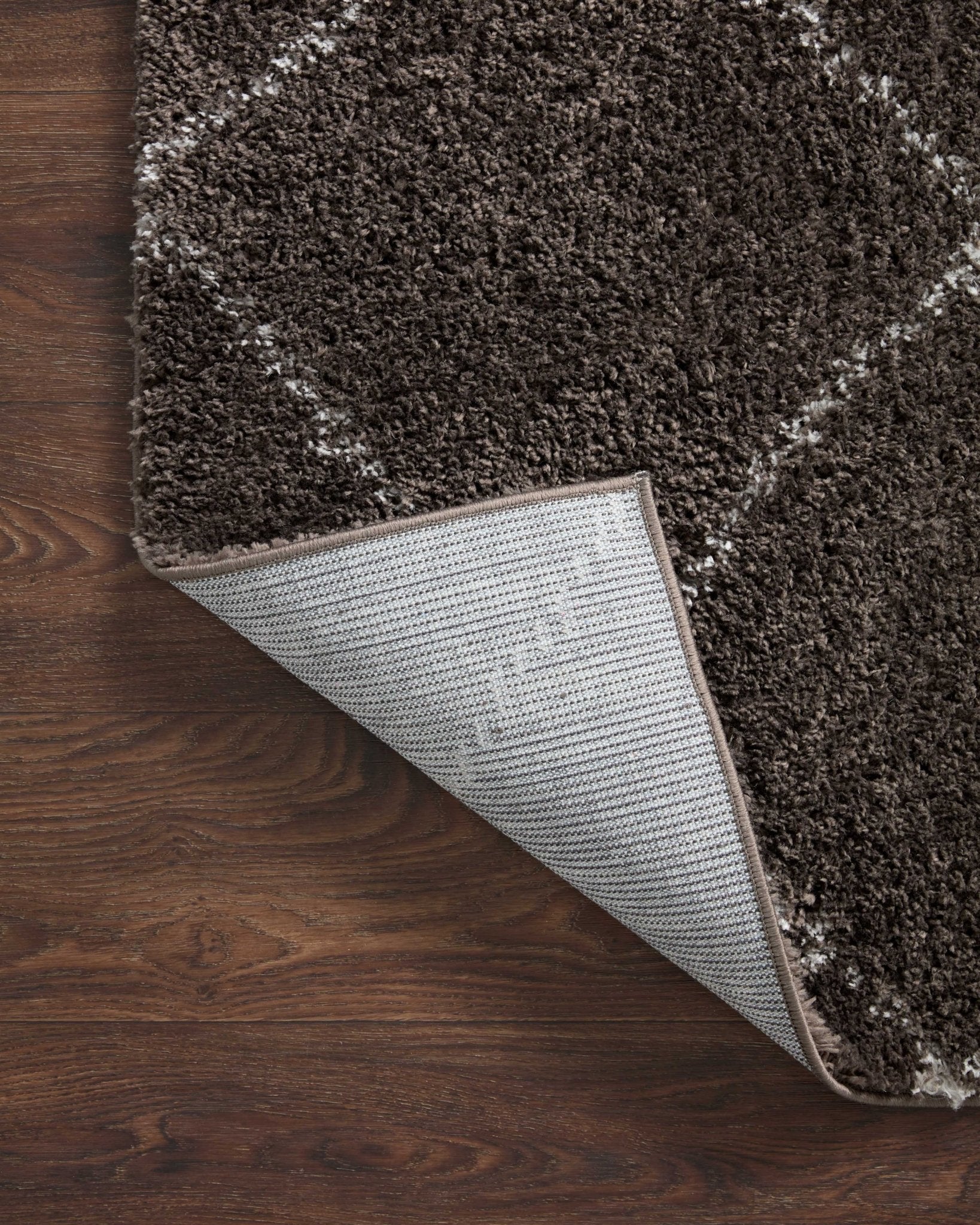 Loloi II Bliss Shag BLS - 04 Bark Grey Shag Power Loomed Rug - Rugs - Loloi II - Atlanta Designer Rugs