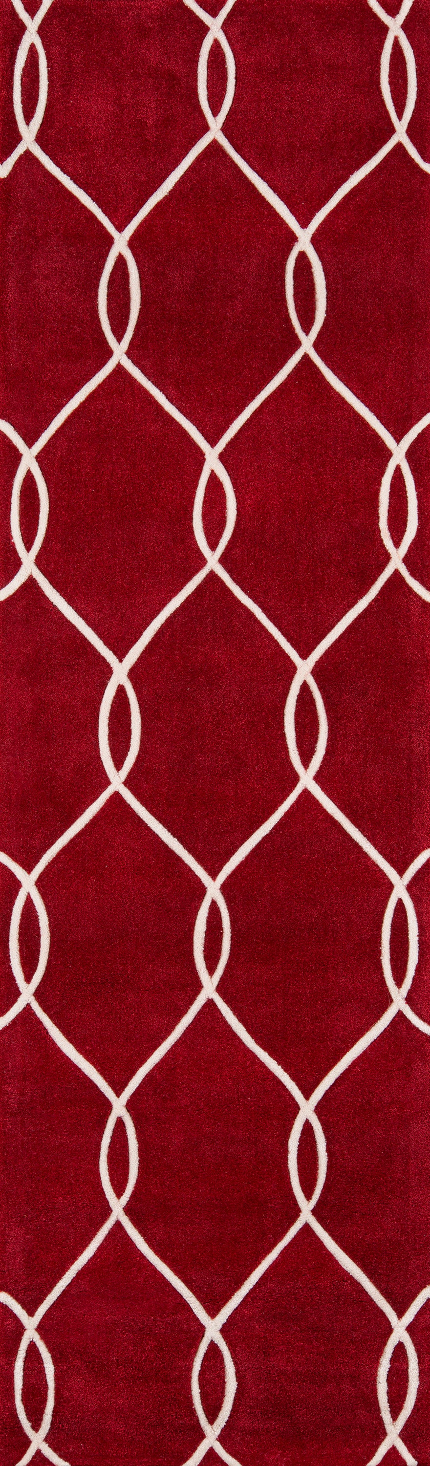 Momeni Bliss  Red  Contemporary