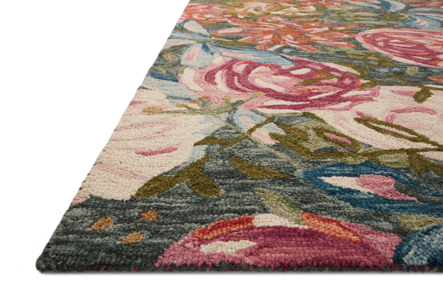 Loloi Belladonna BLM - 03 Lagoon Multi Transitional Hooked Rug - Rugs - Loloi - Atlanta Designer Rugs