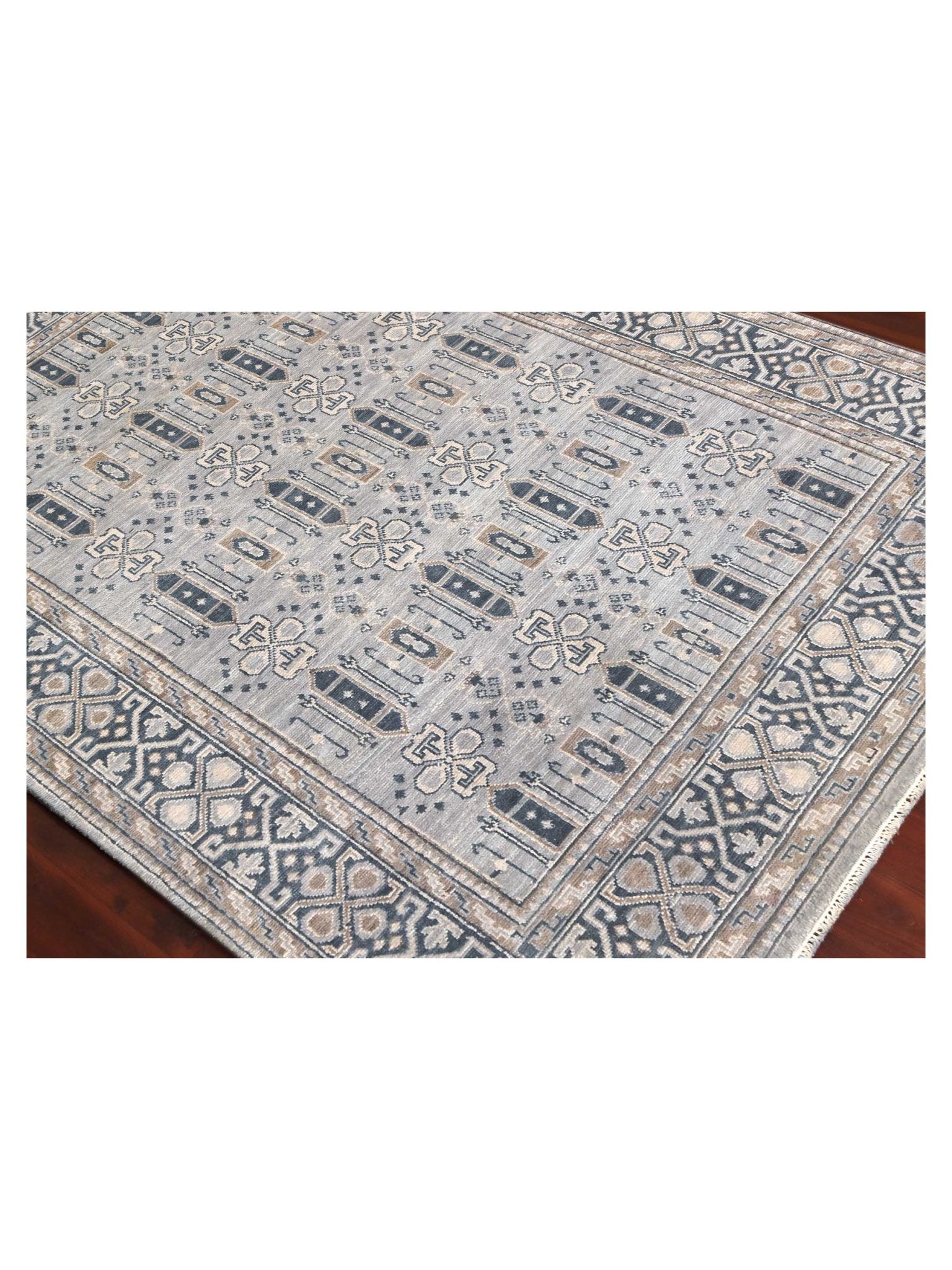 Limited BALLINA BA - 433 BLUE Traditional Knotted Rug - Rugs - Limited - Atlanta Designer Rugs