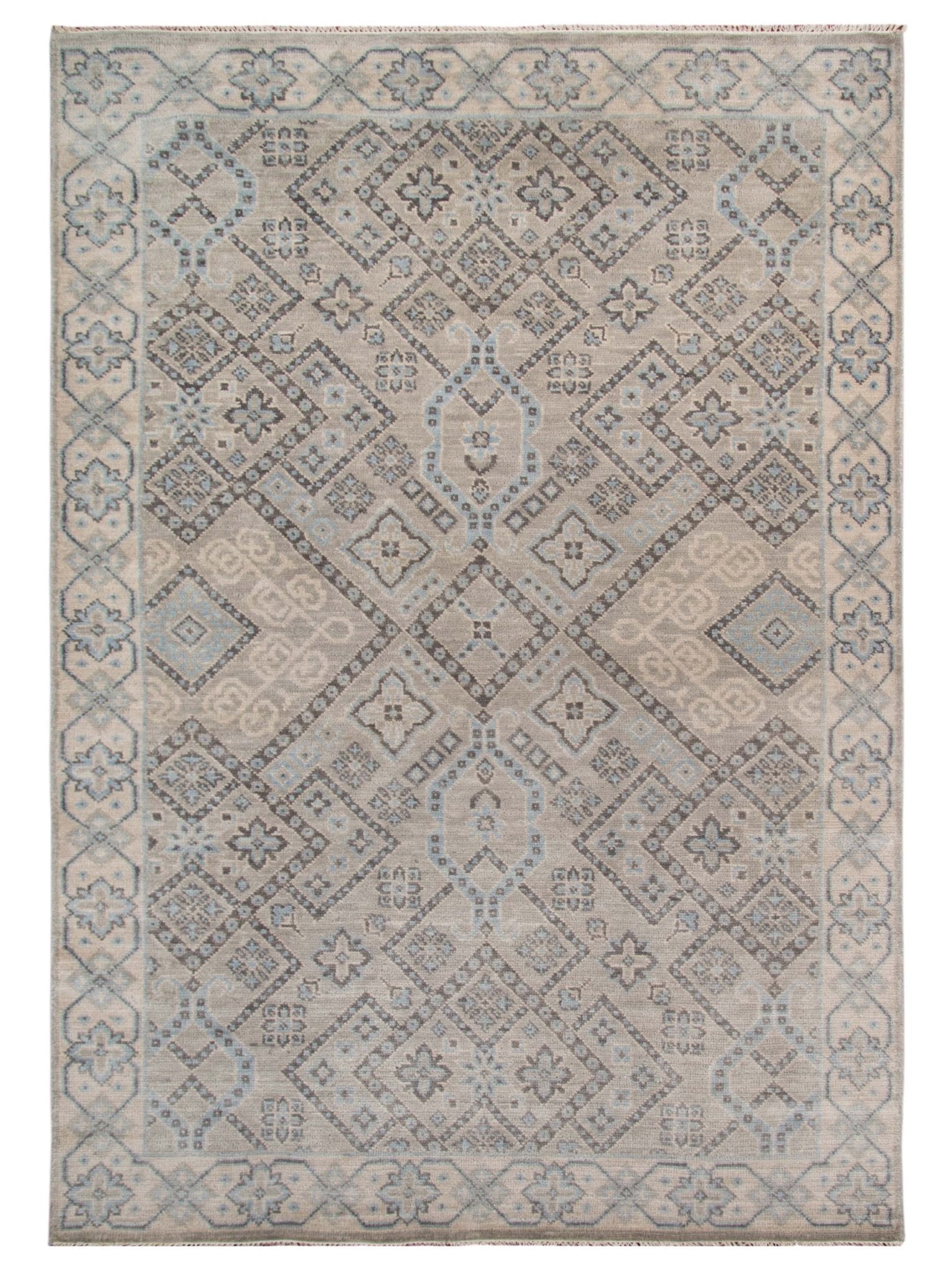 Limited BALLINA BA - 437 SILVER Traditional Knotted Rug - Rugs - Limited - Atlanta Designer Rugs