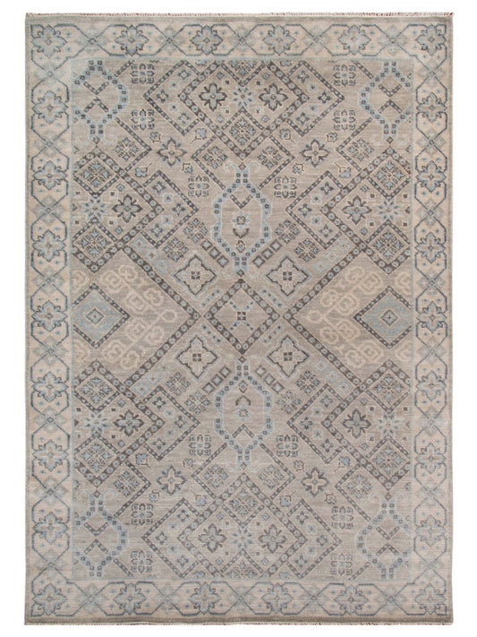 Limited BALLINA BA - 437 SILVER Traditional Knotted Rug - Rugs - Limited - Atlanta Designer Rugs