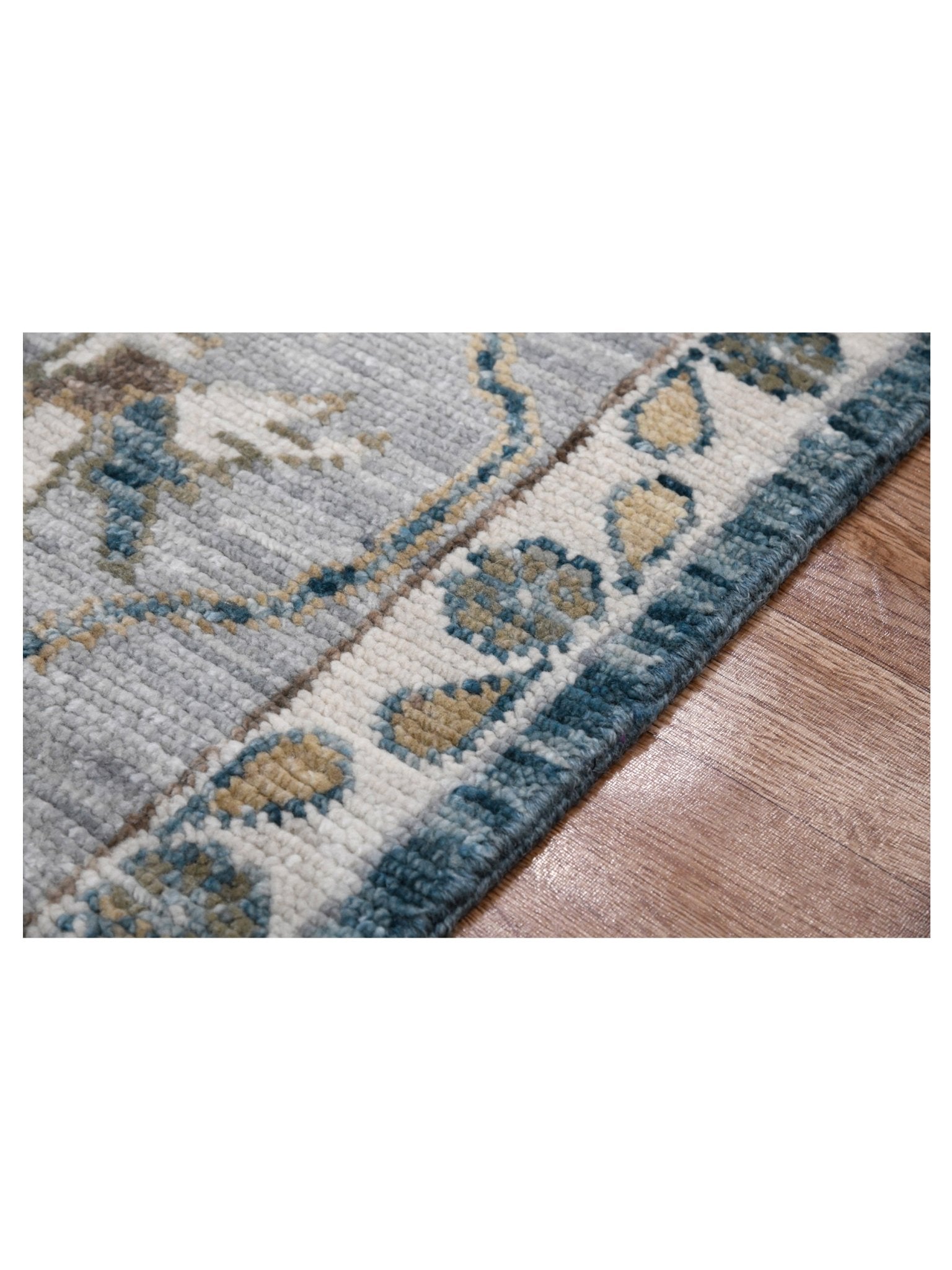 Limited BALLINA BA - 440 PEACOCK LIGHT GRAY Traditional Knotted Rug - Rugs - Limited - Atlanta Designer Rugs