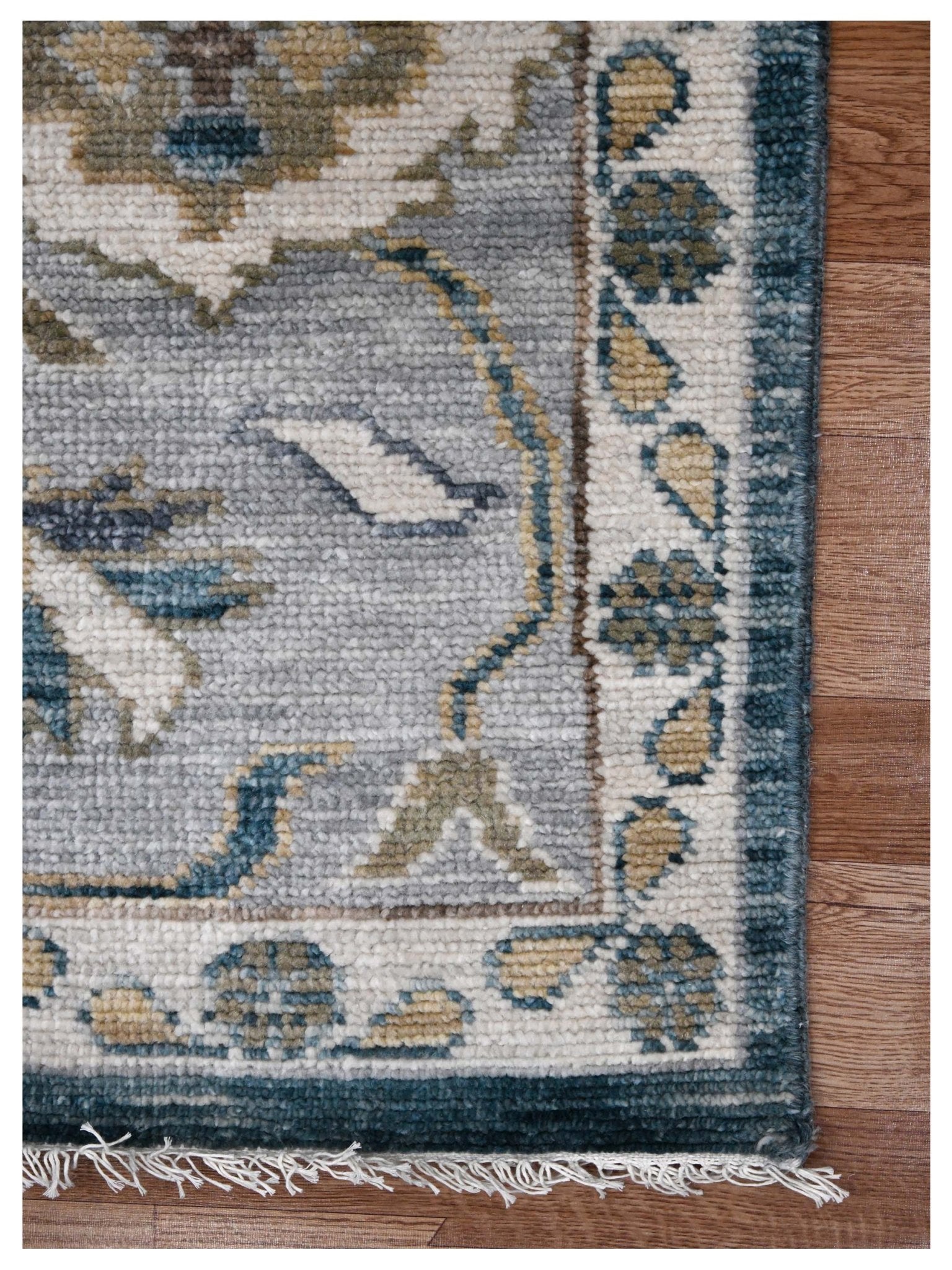 Limited BALLINA BA - 440 PEACOCK LIGHT GRAY Traditional Knotted Rug - Rugs - Limited - Atlanta Designer Rugs