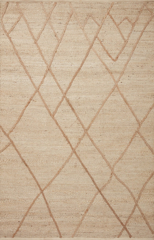 Loloi II Bodhi BOD - 01 Ivory Natural Contemporary Hand Woven Rug - Rugs - Loloi II - Atlanta Designer Rugs