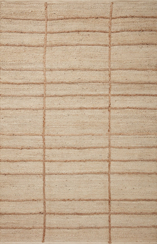 Loloi II Bodhi BOD - 04 Ivory Natural Contemporary Hand Woven Rug - Rugs - Loloi II - Atlanta Designer Rugs