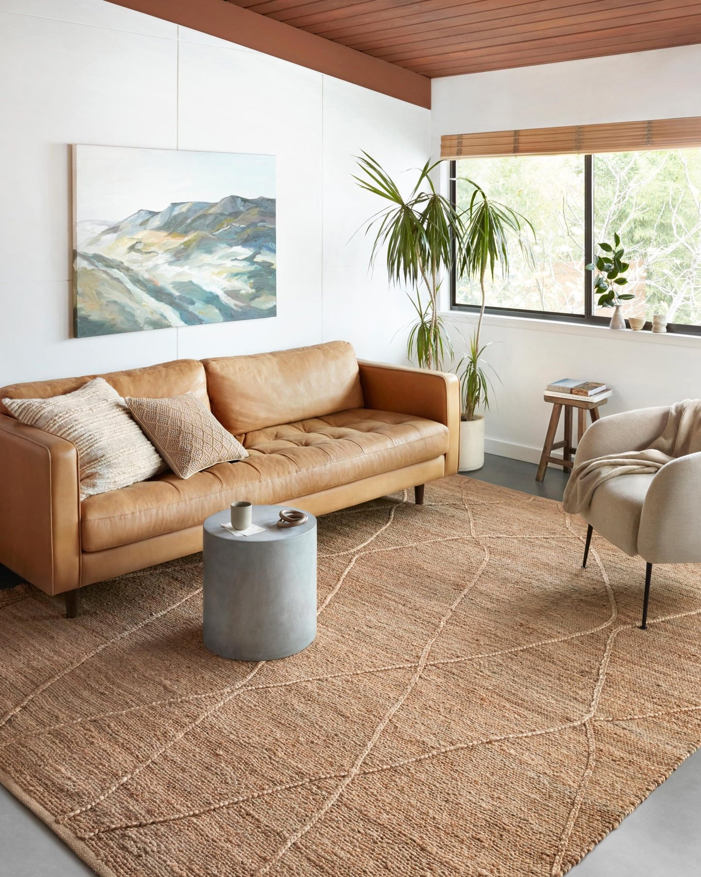 Loloi II Bodhi BOD - 05 Natural Natural Contemporary Hand Woven Rug - Rugs - Loloi II - Atlanta Designer Rugs