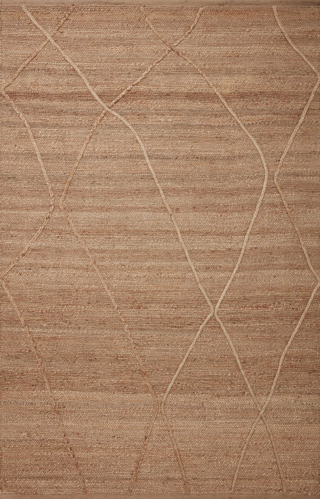 Loloi II Bodhi BOD - 05 Natural Natural Contemporary Hand Woven Rug - Rugs - Loloi II - Atlanta Designer Rugs