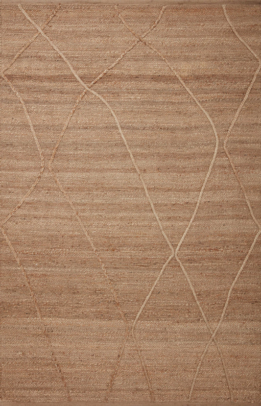 Loloi II Bodhi BOD-05 Natural Natural Contemporary Hand Woven Rug