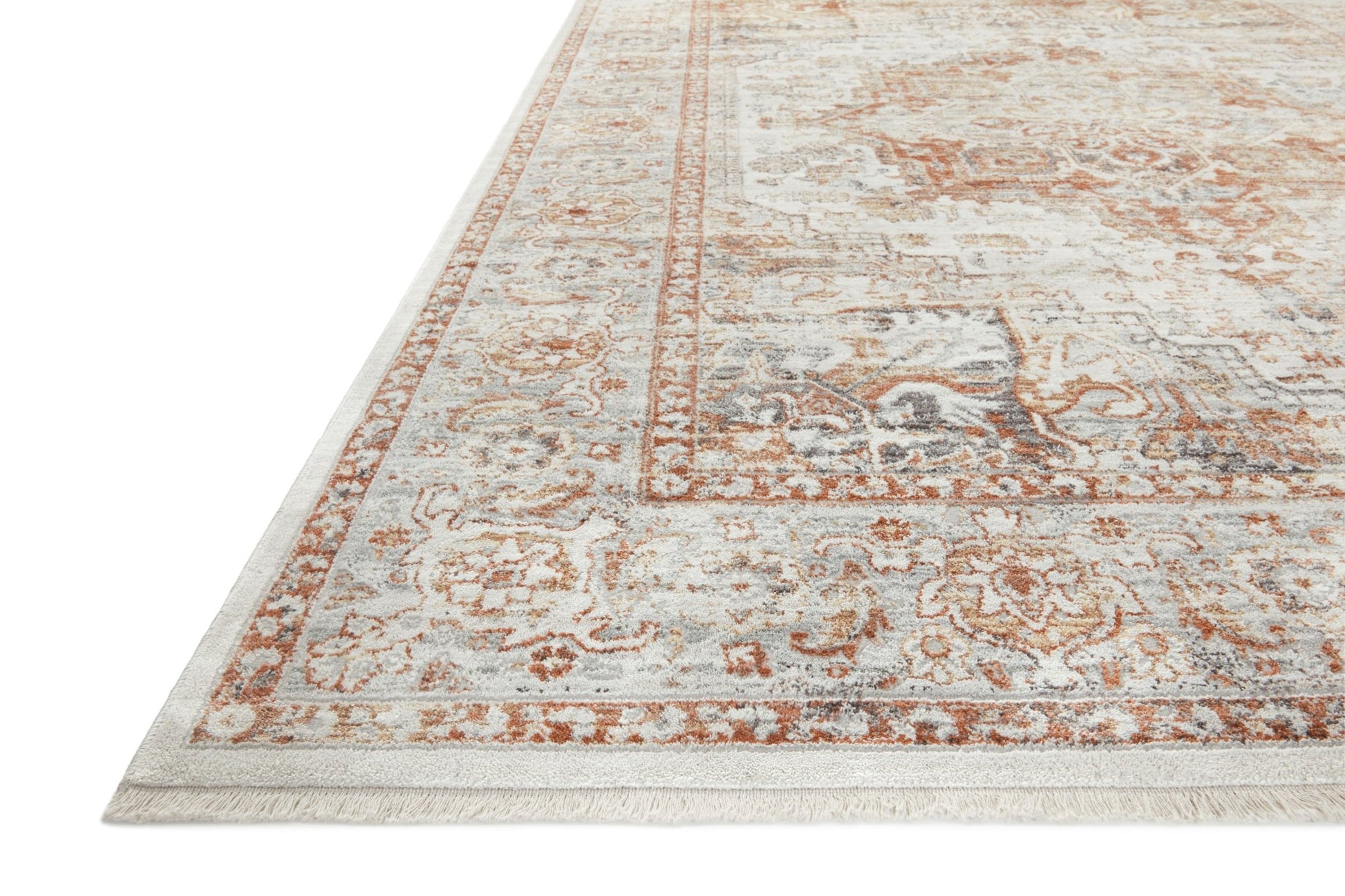 Loloi BONNEY BNY - 01 Ivory Sunset Traditional Power Loomed Rug - Rugs - Loloi - Atlanta Designer Rugs