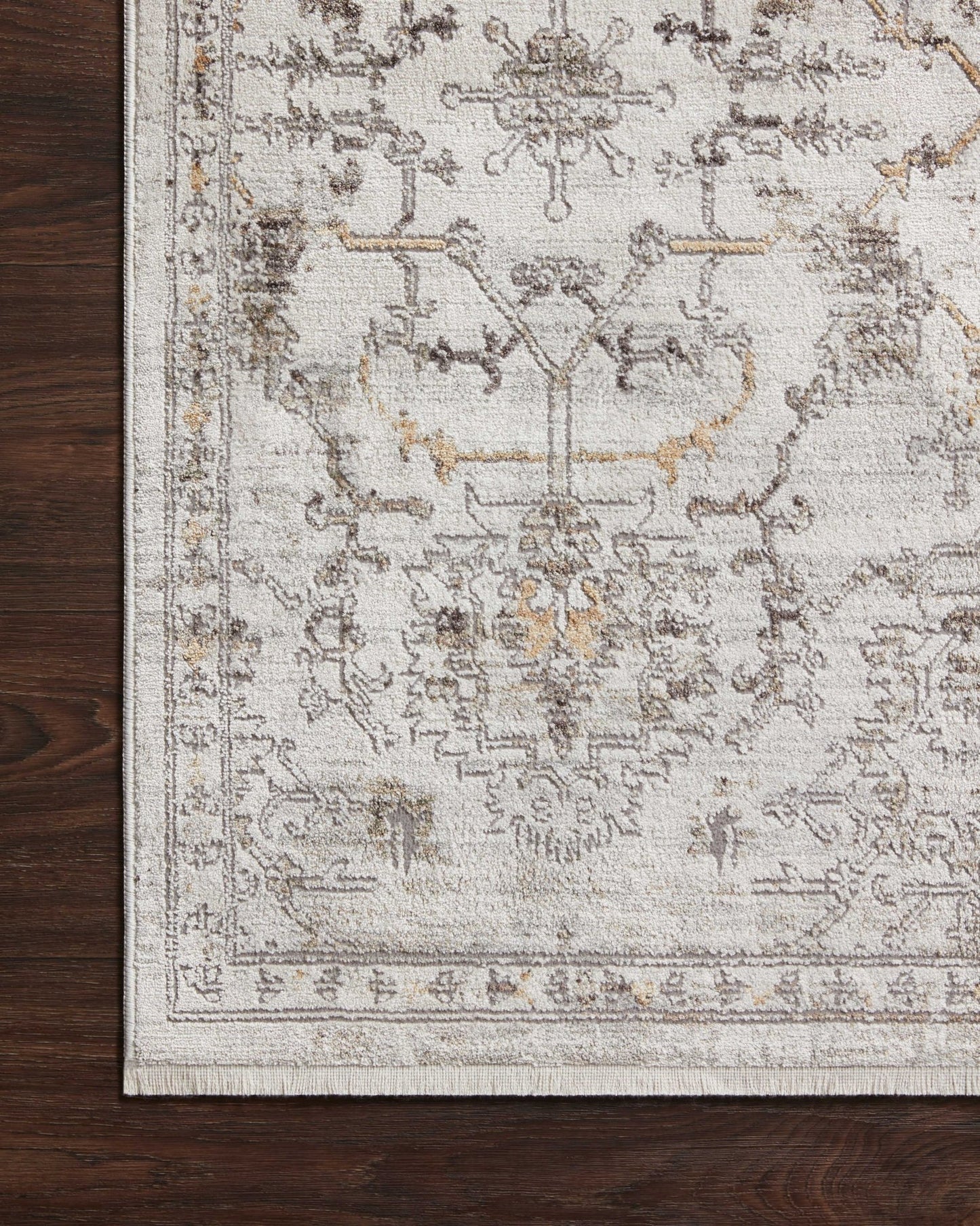 Loloi BONNEY BNY - 03 Ivory Dove Traditional Power Loomed Rug - Rugs - Loloi - Atlanta Designer Rugs