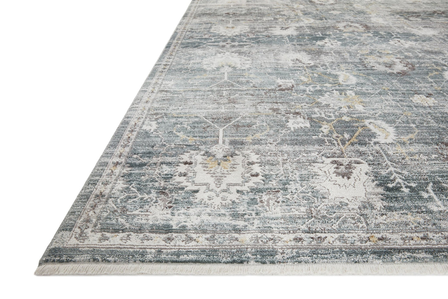 Loloi BONNEY BNY - 03 Lagoon Ivory Traditional Power Loomed Rug - Rugs - Loloi - Atlanta Designer Rugs