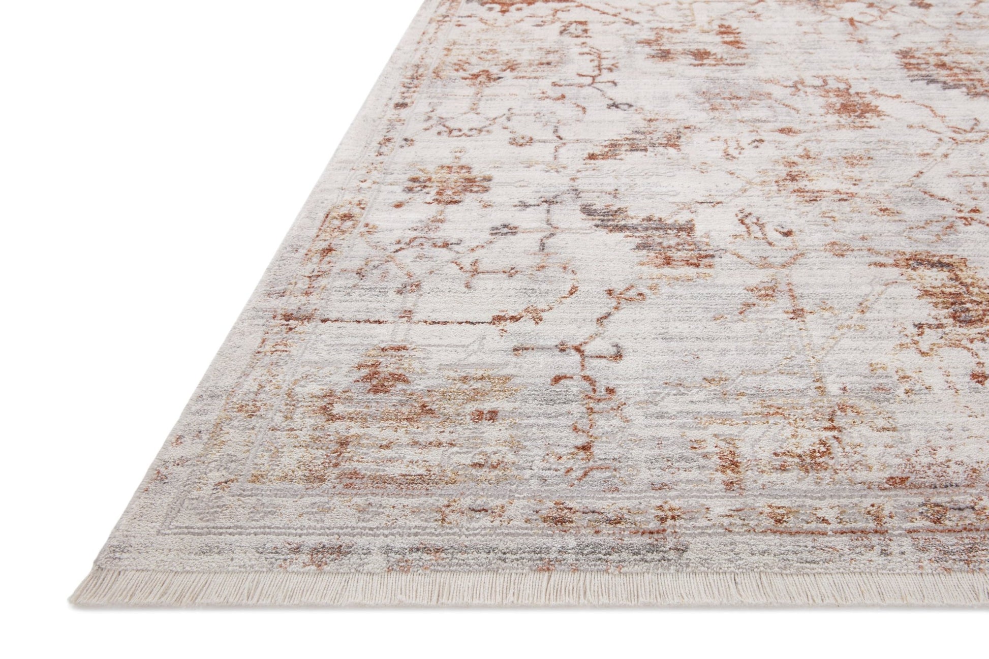 Loloi BONNEY BNY - 04 Silver Sunset Traditional Power Loomed Rug - Rugs - Loloi - Atlanta Designer Rugs