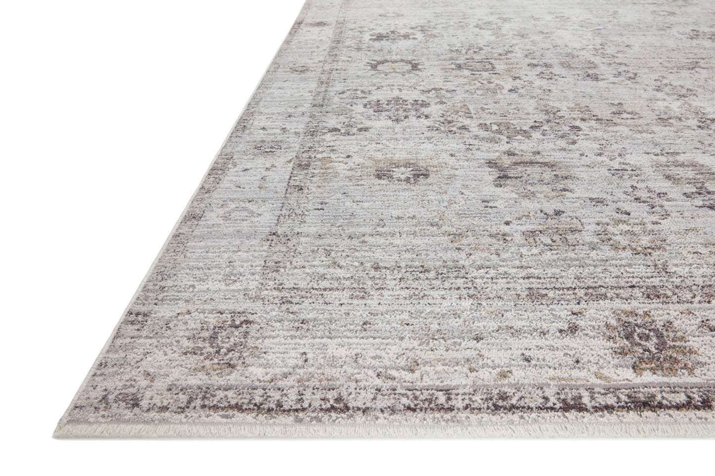 Loloi BONNEY BNY - 06 Stone Charcoal Traditional Power Loomed Rug - Rugs - Loloi - Atlanta Designer Rugs