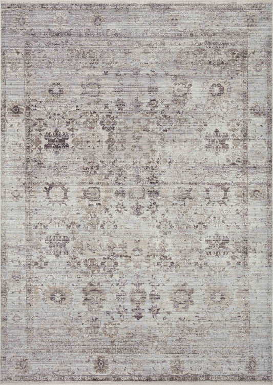 Loloi BONNEY BNY - 06 Stone Charcoal Traditional Power Loomed Rug - Rugs - Loloi - Atlanta Designer Rugs